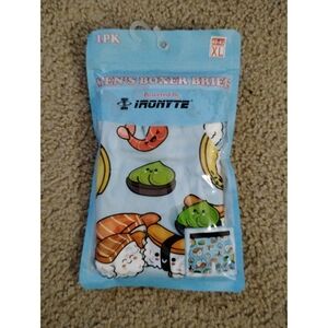 Funny & Fresh: Sushi Print Men's Boxer Briefs